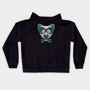 Zelda Dog Teal Kids Hoodie